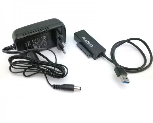MAIWO Adapter USB 3.0 to SATA za 2.5''3.5''5.25'' HDDODD K10435A