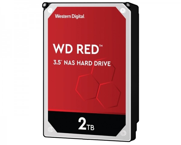 WD 2TB 3.5'' SATA III 64MB IntelliPower WD20EFAX Red