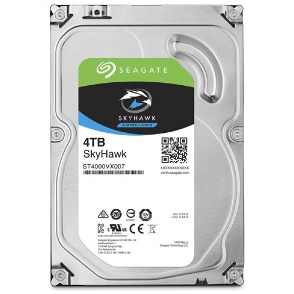 HDD Seagate 4TB SkyHawk SATA3 64MB ST4000VX007