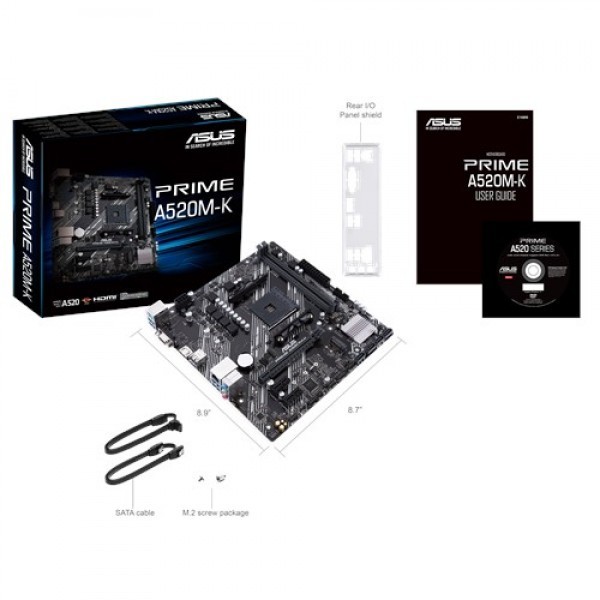 MB ASUS AMD AM4 PRIME A520M-K