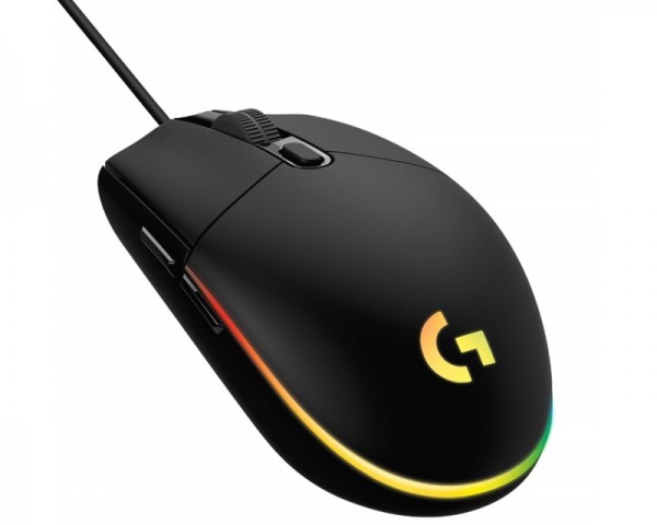 LOGITECH G102 Lightsync gaming crni miš