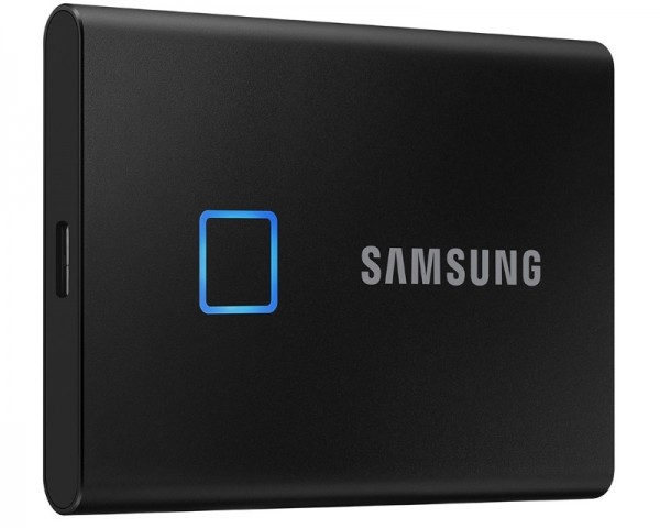 SAMSUNG Portable T7 Touch 500GB crni eksterni SSD MU-PC500K