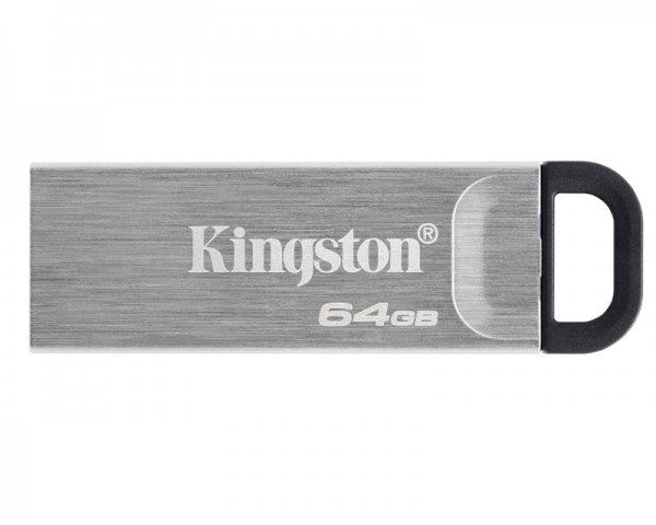 KINGSTON 64GB DataTraveler Kyson USB 3.2 flash DTKN64GB sivi