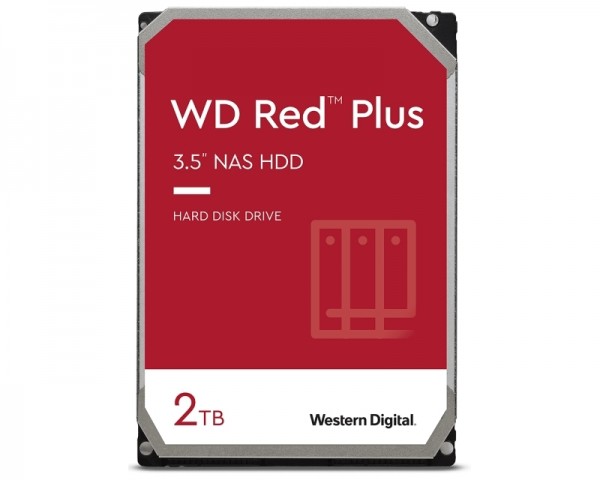 WD 2TB 3.5'' SATA III 64MB IntelliPower WD20EFZX Red