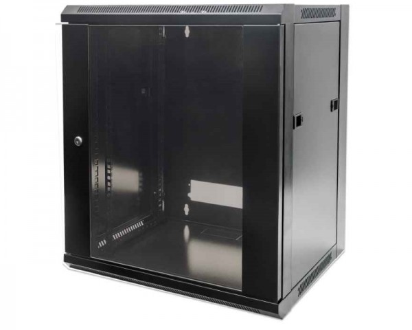 INTELLINET Wallmount Cabinet 6U Rek orman 19'' 450d sivi