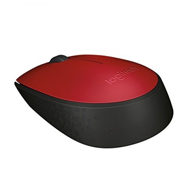 Mouse Wireless Logitech M171 USB Red