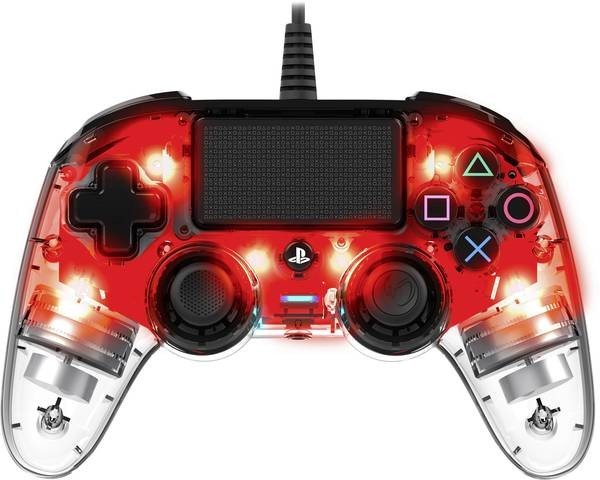 NACON Oprema PS4 Light controller (Crvena)