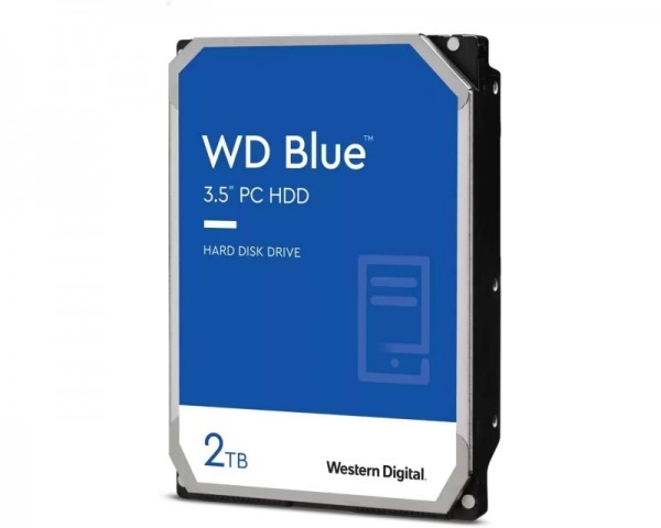 WD 2TB 3.5'' SATA III 256MB 7.200rpm WD20EZBX Blue