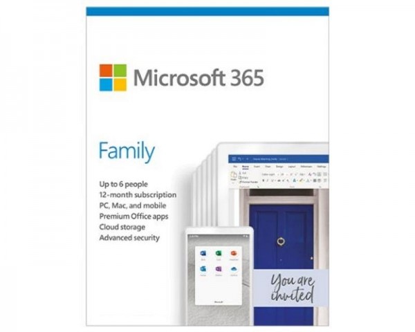 MICROSOFT Office 365 Family 32bit64bit (6GQ-01561)