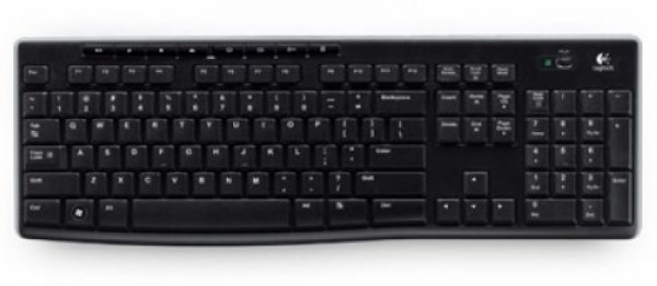 Tastatura USB Wireless Logitech K270 US Black