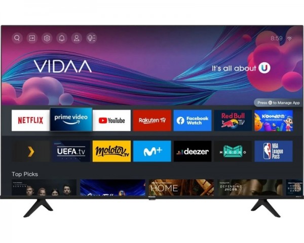 HISENSE 43'' 43A6BG Smart UHD TV