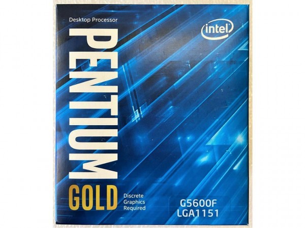 CPU s1200 Intel Pentium Gold G5600F 3.9GHz
