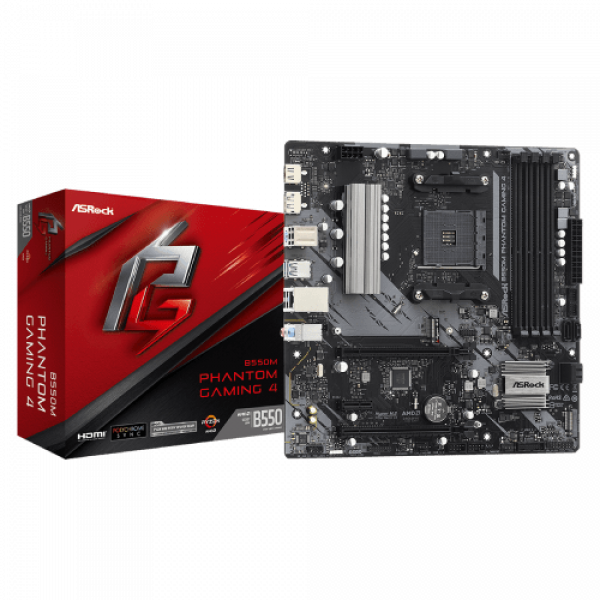 MB AM4 ASRock B550M Phantom Gaming 4