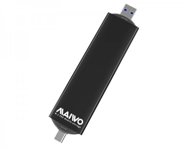 MAIWO Eksterno kućište za USB 3.0 A3.1 tip CUSB A na B+M key M.2 K1683L