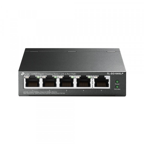 LAN Switch TP-LINK TL-SG1005LP 101001000 5port (4 PoE)