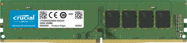 RAM DDR4 Crucial 8GB 3200MHz CT8G4DFRA32A