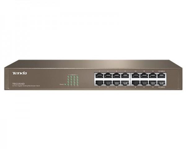 TENDA TEG1016D v6.0 16-Port Gigabit Ethernet Switch
