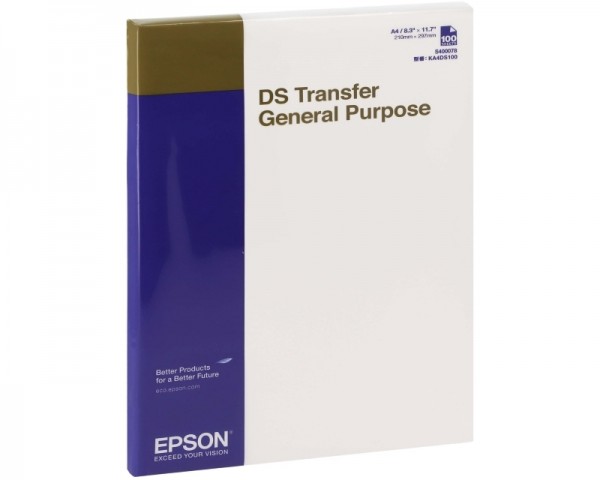 EPSON S400078  DS TRANSFER GENERAL PURPOSE A4 SHEETS papir