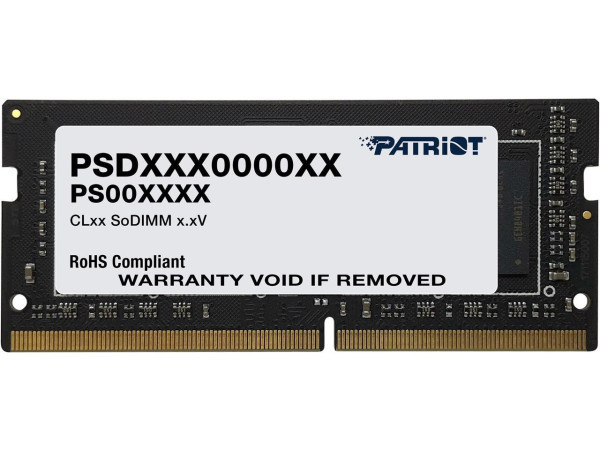 RAM SODIMM DDR4 Patriot 8GB 3200MHz CL22 PSD48G320081S