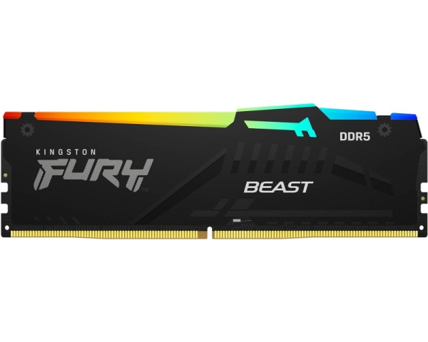 KINGSTON DIMM DDR5 8GB 6000MTs KF560C40BBA-8 Fury Beast RGB