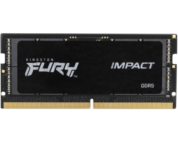 KINGSTON SODIMM DDR5 16GB 4800MTs KF548S38IB-16 Fury Impact black