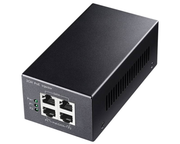 CUDY POE220 2 Channel 30W Gigabit PoE+PoE Injector