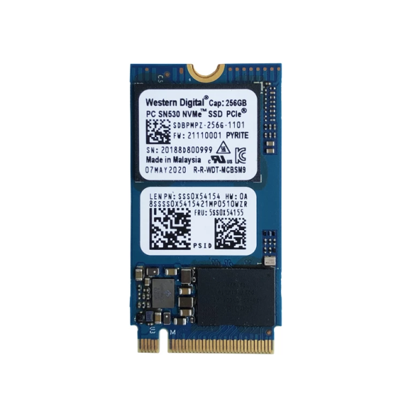 SSD Western Digital 256GB M.2 PC SN530 NVMe Bulk