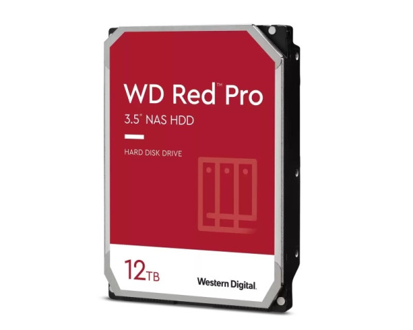 WD 12TB 3.5'' SATA III 256MB 7.200 WD121KFBX Red Pro