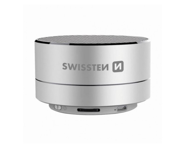 SWISSTEN Bluetooth zvucnik i-METAL srebrni