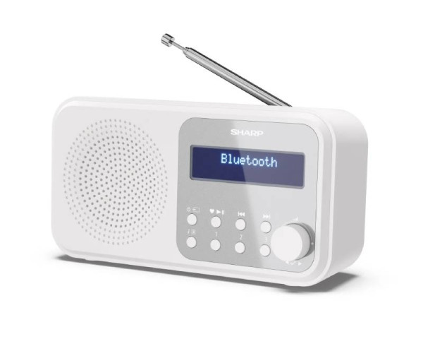 SHARP DR-P420(WH) Tokyo Portabl Digitalni radio beli