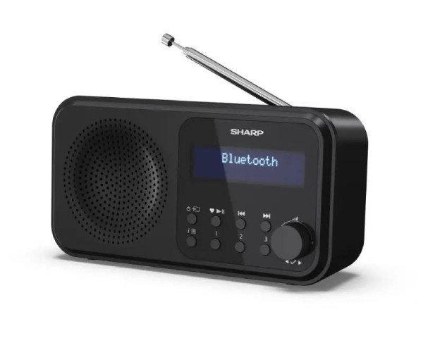 SHARP DR-P420(BK) Tokyo Portabl Digitalni radio crni