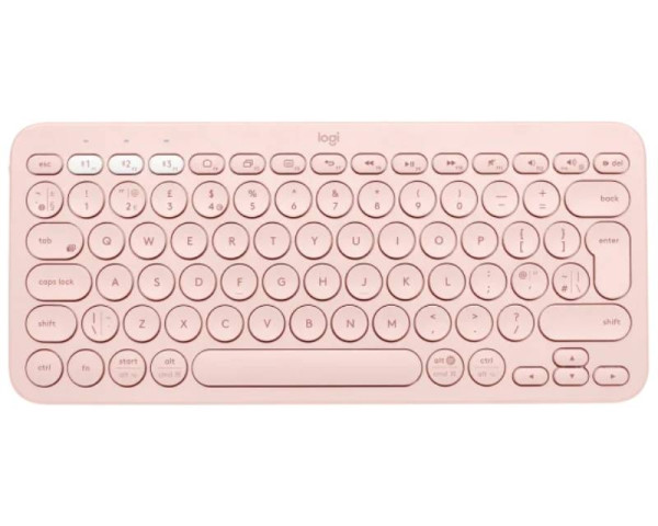 LOGITECH K380 Bluetooth Multi-Device US roze tastatura