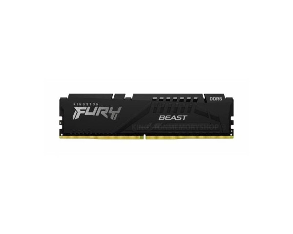 KINGSTON DIMM DDR5 16GB 5200MTs KF552C36BBE-16 Fury Beast black EXPO