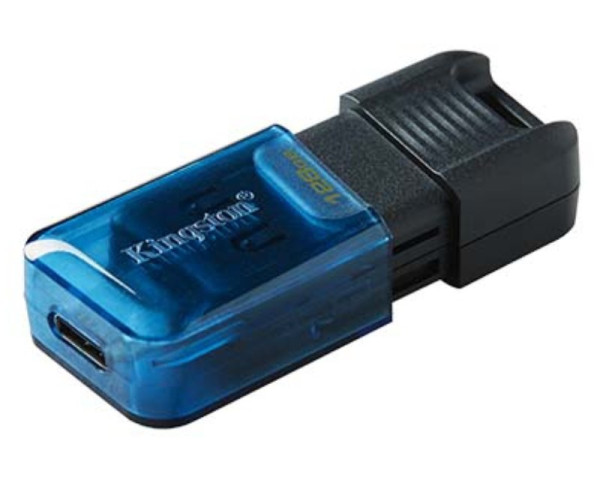 KINGSTON 128GB DataTraveler 80 M USB-C 3.2 flash DT80M128GB