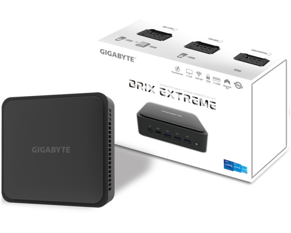GIGABYTE GB-BEI5-1240 BRIX Mini PC Intel i5-1240P 1.7 GHz(4.40 GHz)