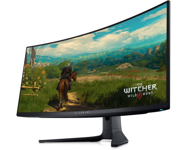 DELL 34'' AW3423DWF 165Hz QHD OLED FreeSync Alienware Gaming zakrivljeni monitor