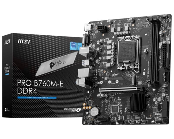 MSI PRO B760M-E DDR4