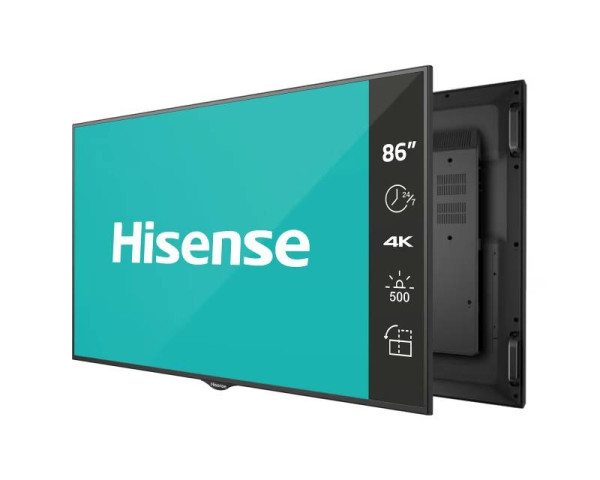 HISENSE 86” 86BM66AE 4K UHD Digital Signage Display - 247 Operation